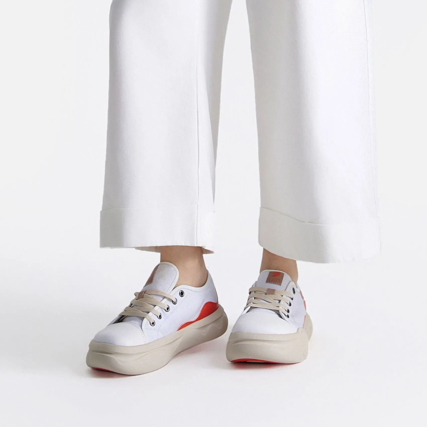 Bright White Segovia I Women Hogan Shoes Sneakers