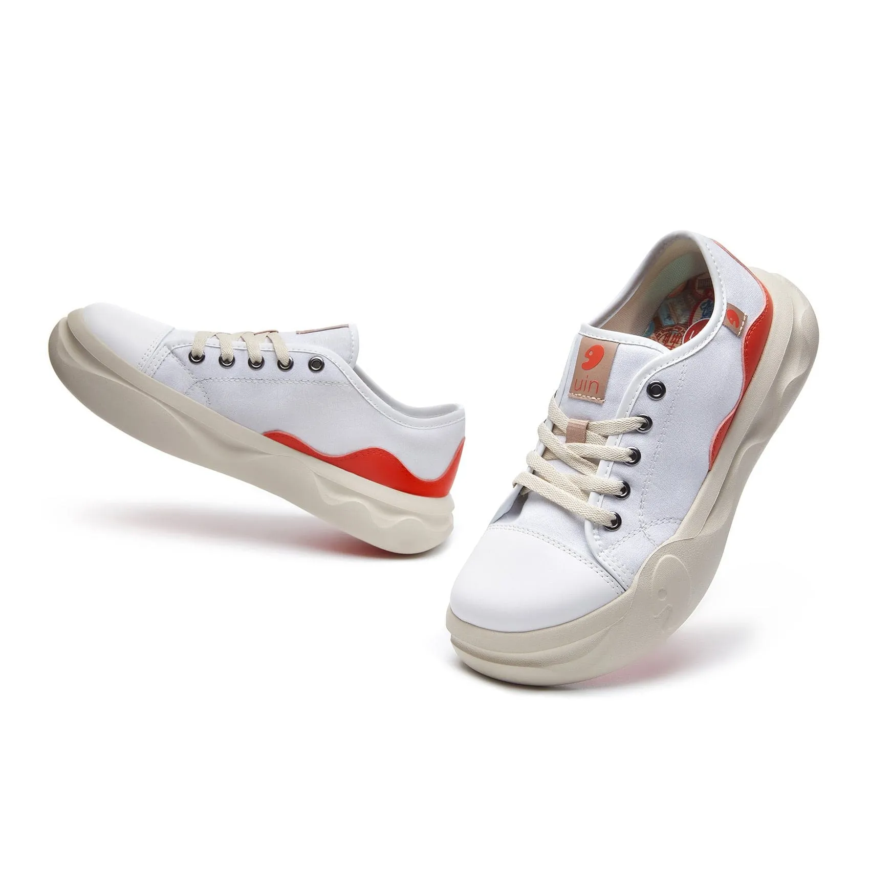 Strap Sneakers Bright White Segovia I Women