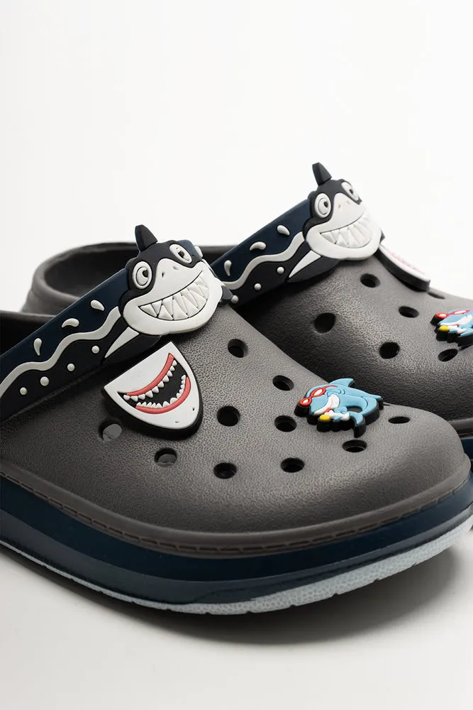 Shark Clogs Dark Grey Kohls Running Shoes