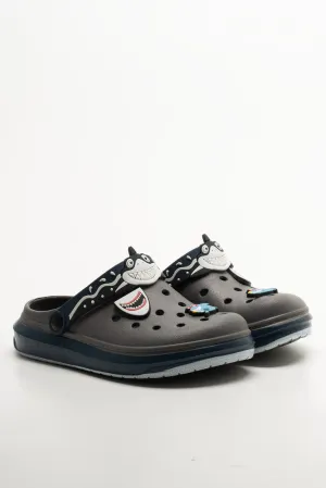 Shark Clogs Dark Grey Trail Rider Gore-tex Trail Running Shoes