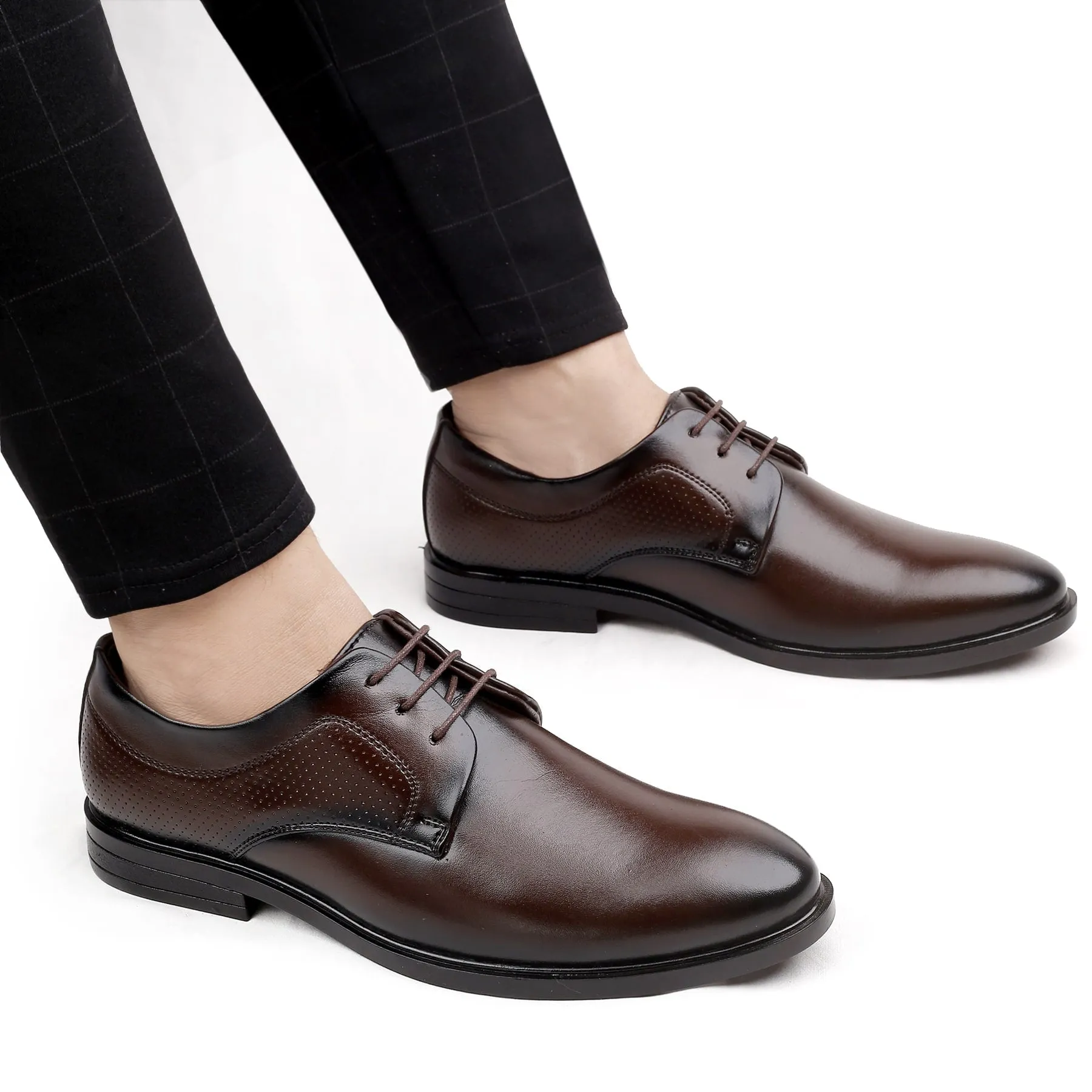 Bacca Bucci VANCOUVER Formal Shoes with Superior Comfort |  All Day Wear Office Or Party Lace-up Shoes Pump Dress Shoes