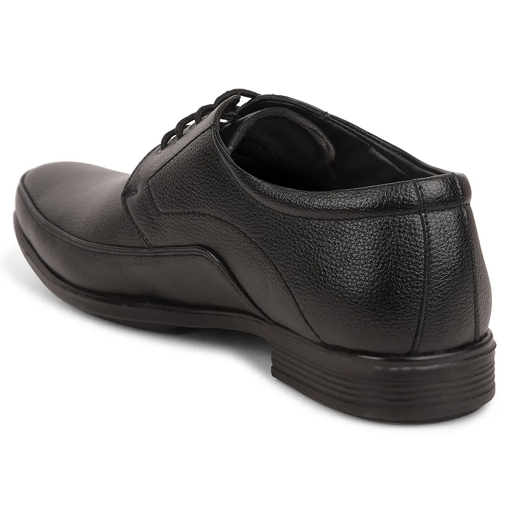 Allen Dress Shoes Fortune Black Formal Lacing Derby Shoes For Men UVL-134 By Liberty