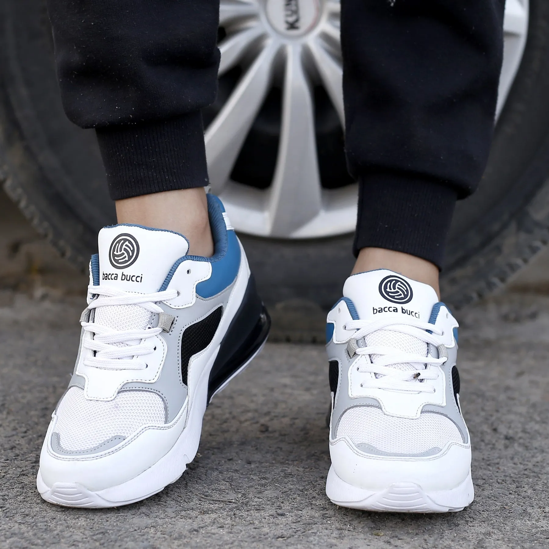 Bacca Bucci Boys or Girls Urban Retro Blocked Fashions Sneakers (Age : 8 to 12 Years) Sole Running Shoes