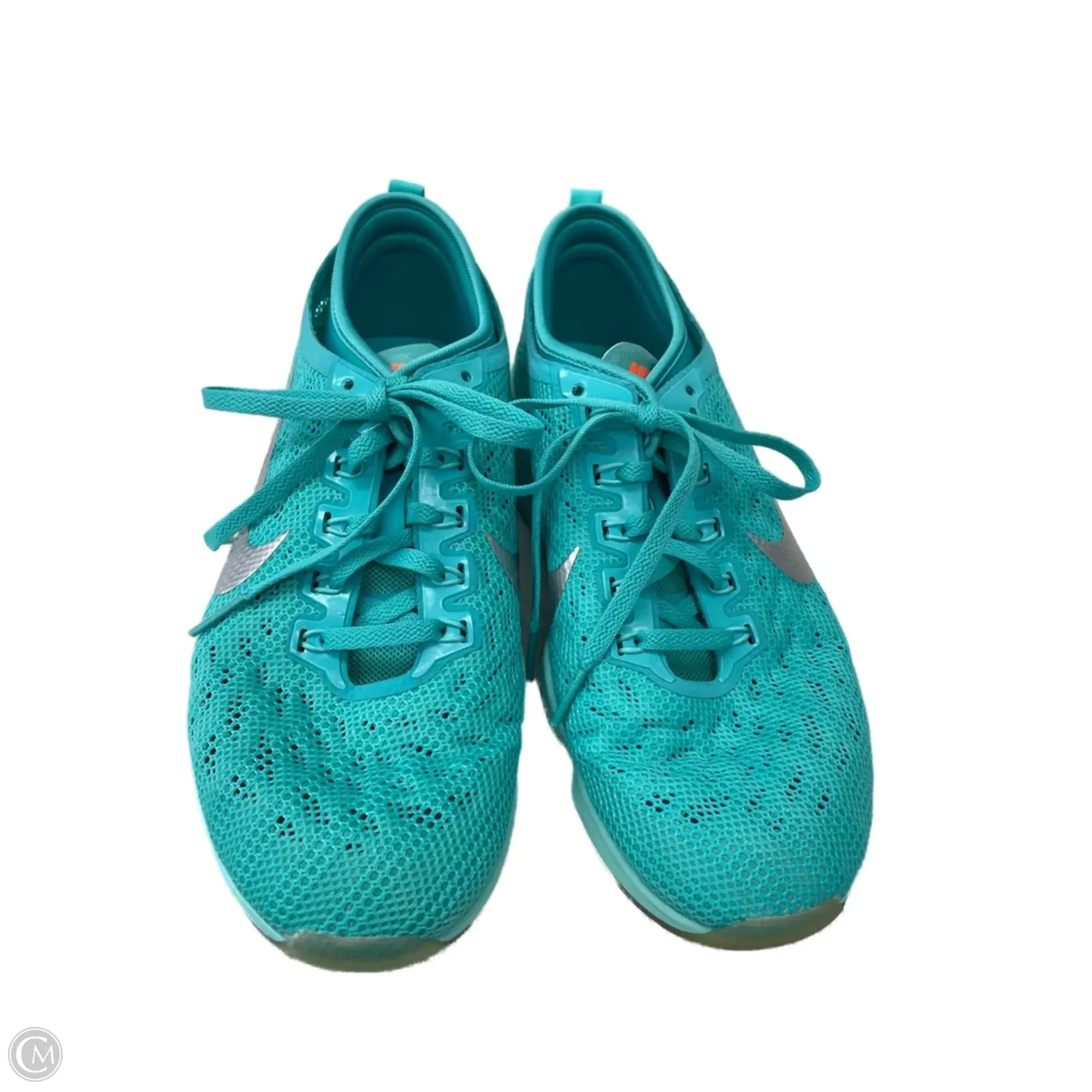 Colorful Nike Shoes Shoes Athletic By Nike In Green, Size: 8