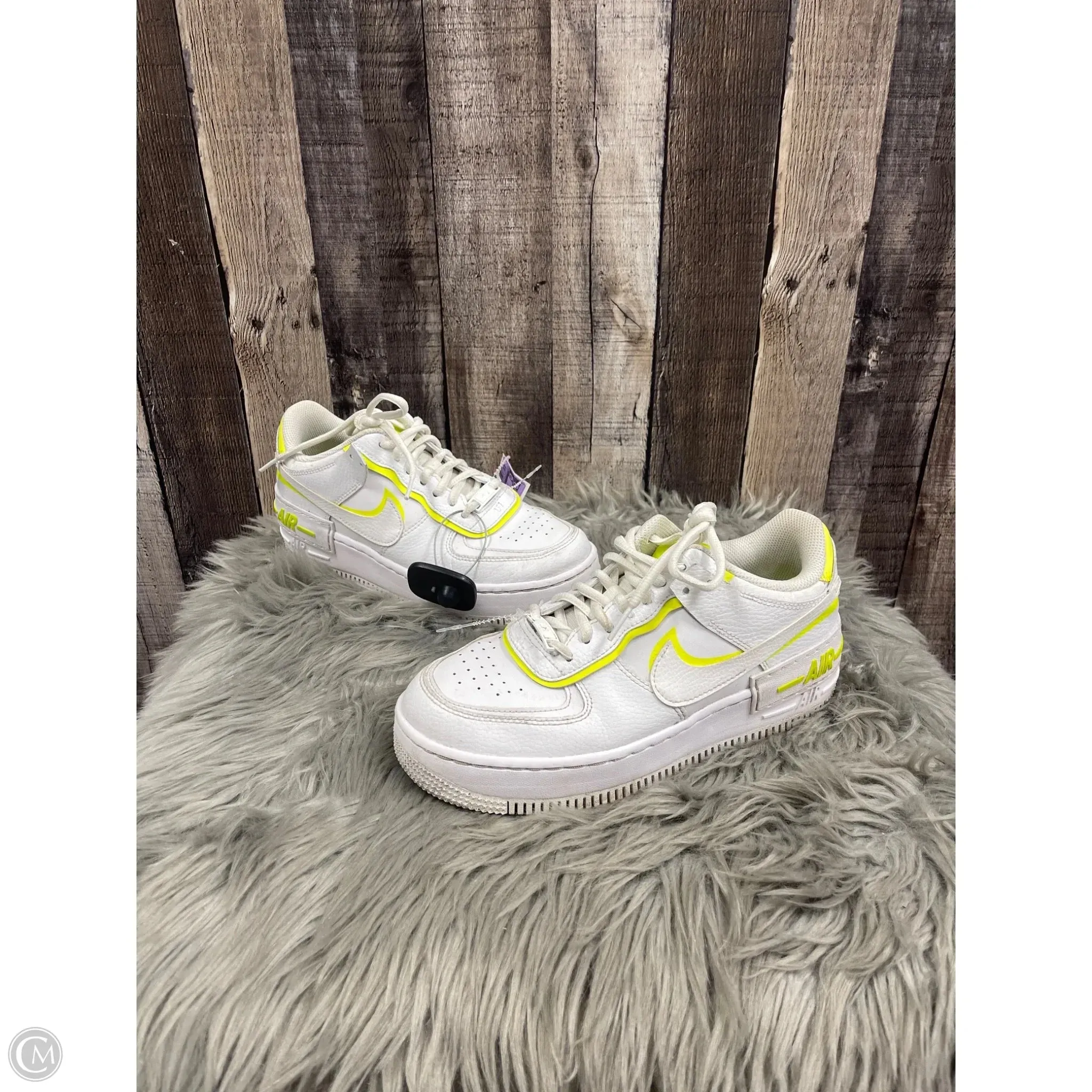 Shop Deals On Nike Air Max Shoes Shoes Athletic By Nike In White & Yellow, Size: 7.5