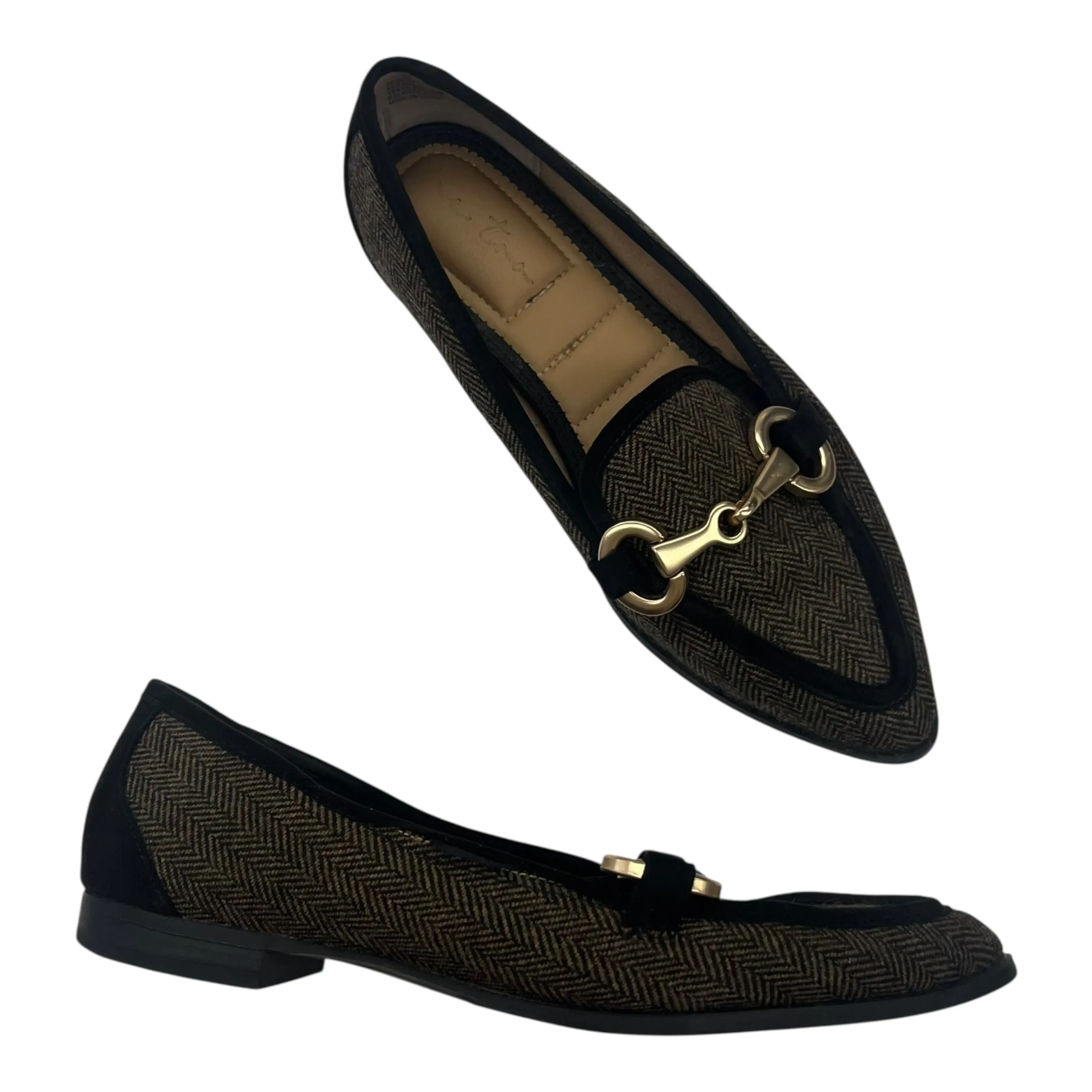 Shoes Flats By Me Too In Black & Brown, Size:6 Kohls Cross Training Shoes