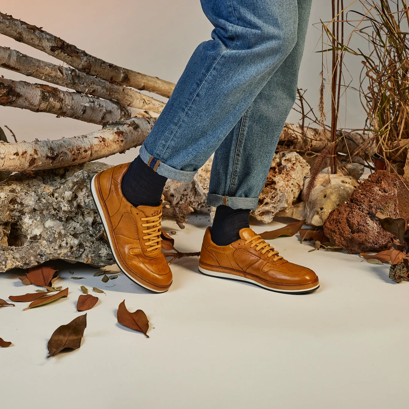 Rhython Sneakers SNEAKERS ENSOLEILLES OCRE