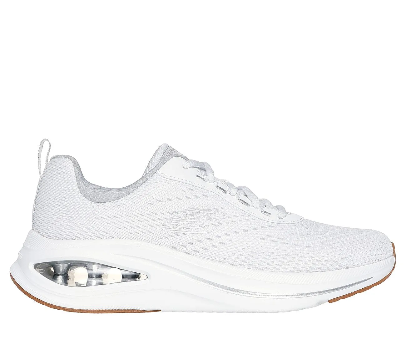 Flat Shoes Bride SKECH-AIR META - NEUTRAL AIR - WHT/SIL