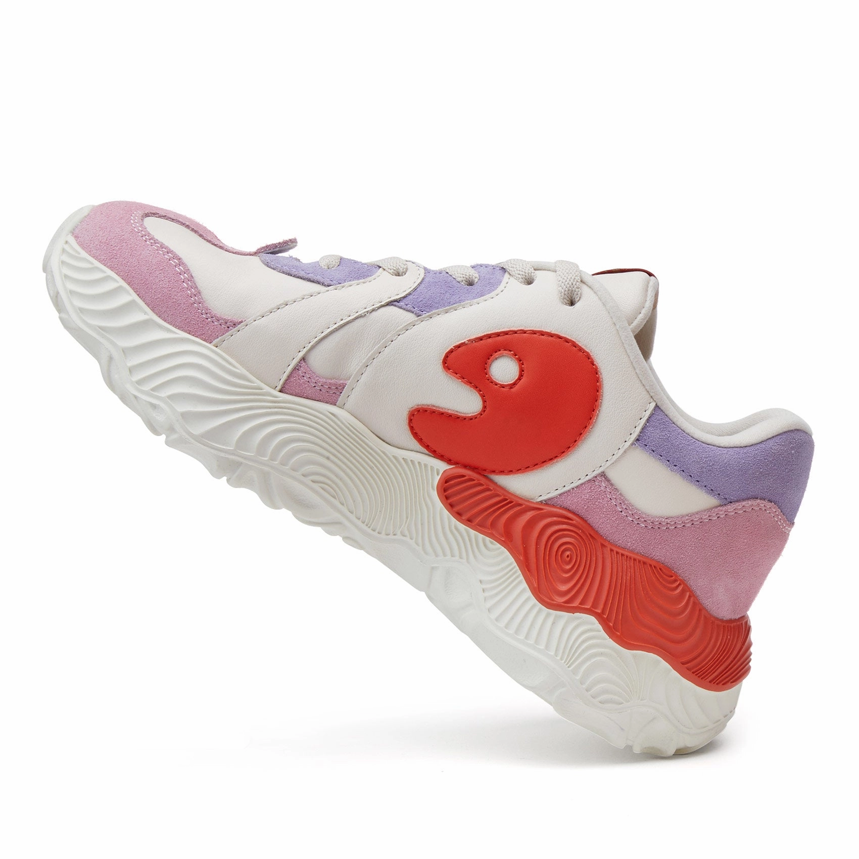 Goth Sneakers Cranberry Red Teide Park I Women