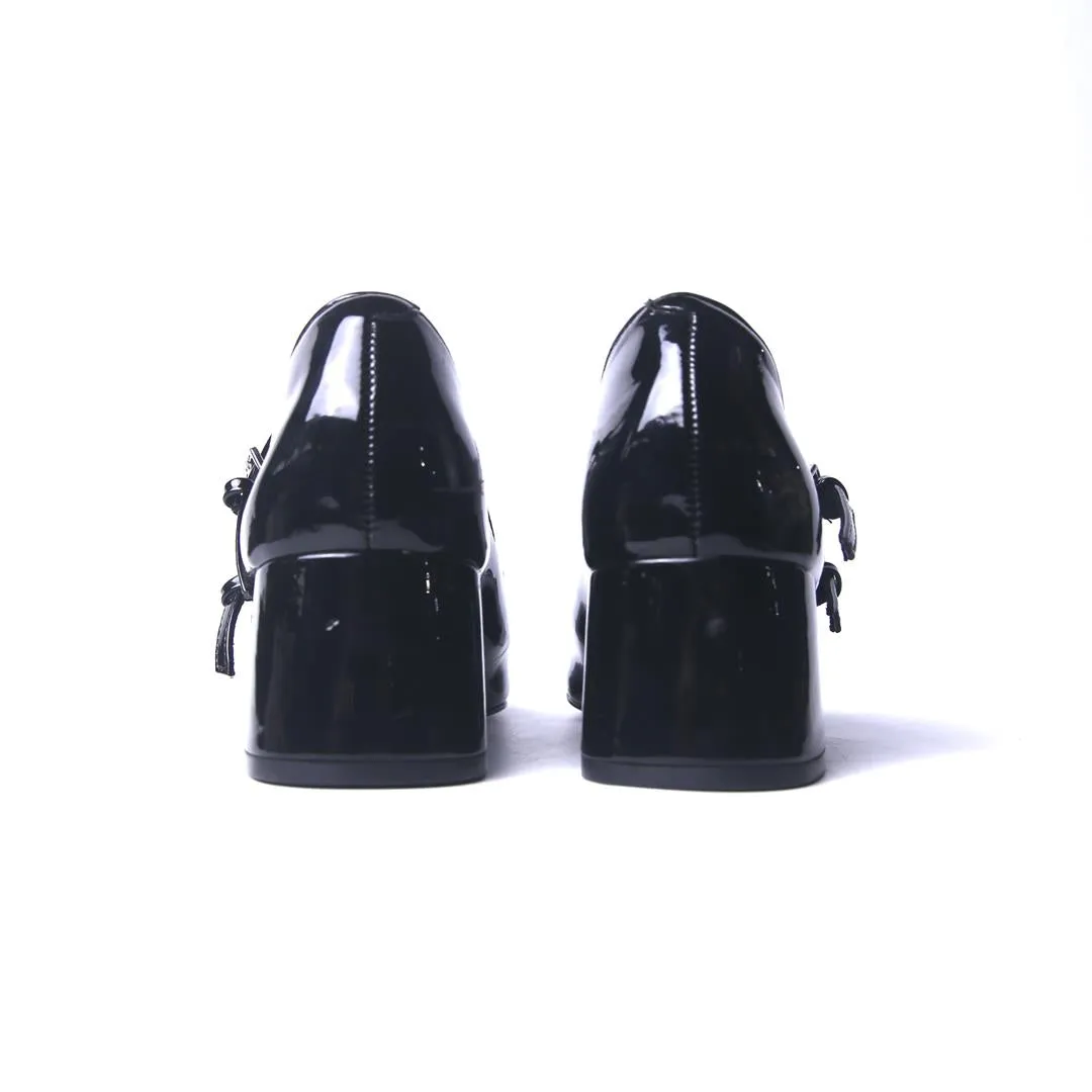 Wide Width High Heel Mules PULL & BEAR .