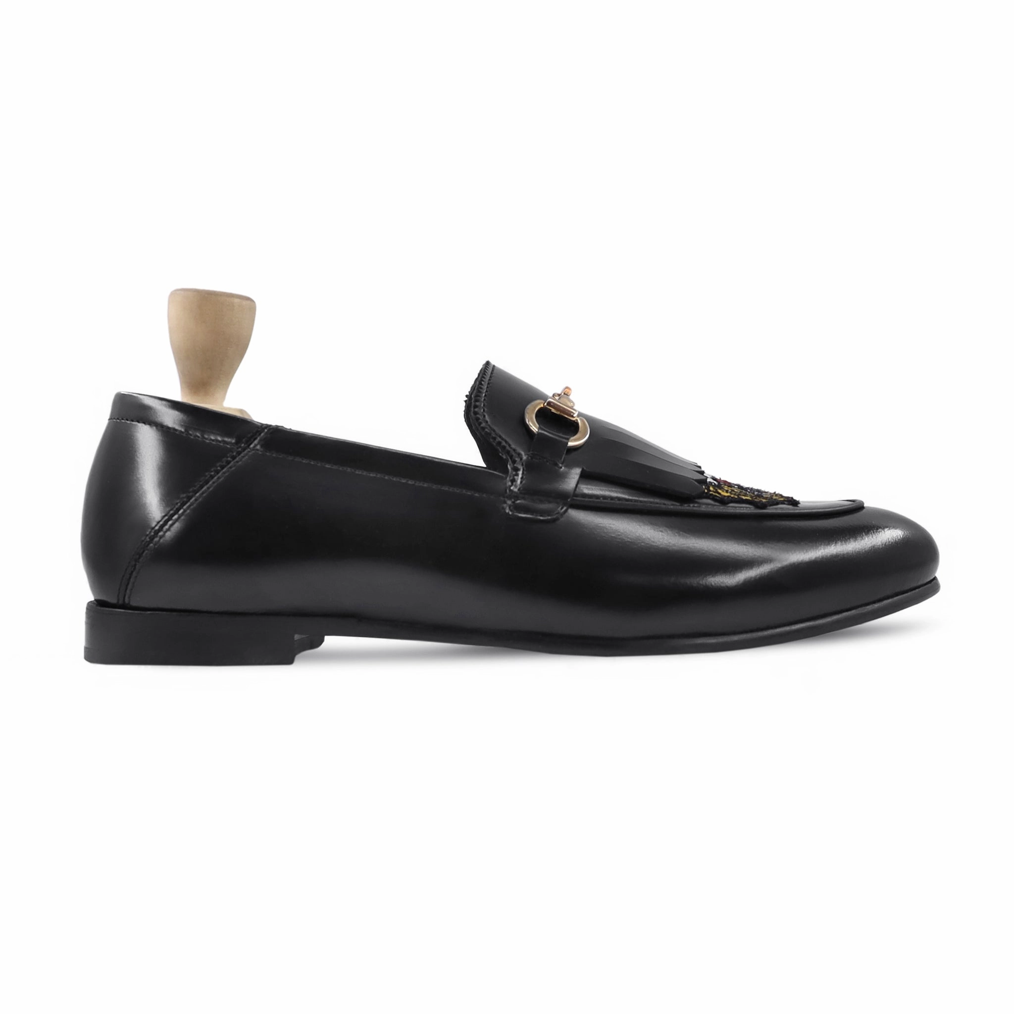 Driver Loafers Simpson - Men's Black Calf Leather Loafer