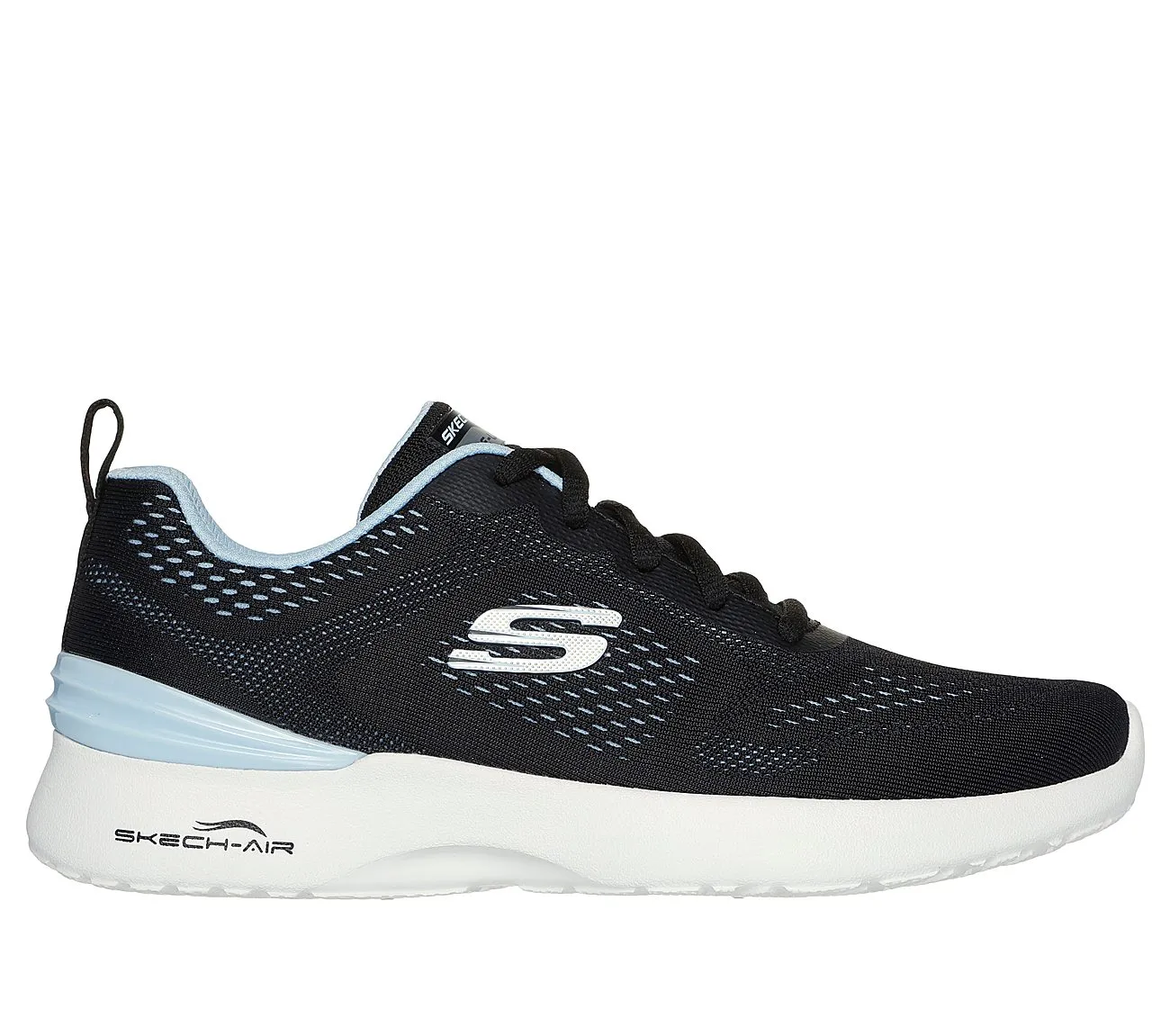 Lightweight Sneakers SKECH-AIR DYNAMIGHT - NEW STEP - BLACK LAVENDER BLUE