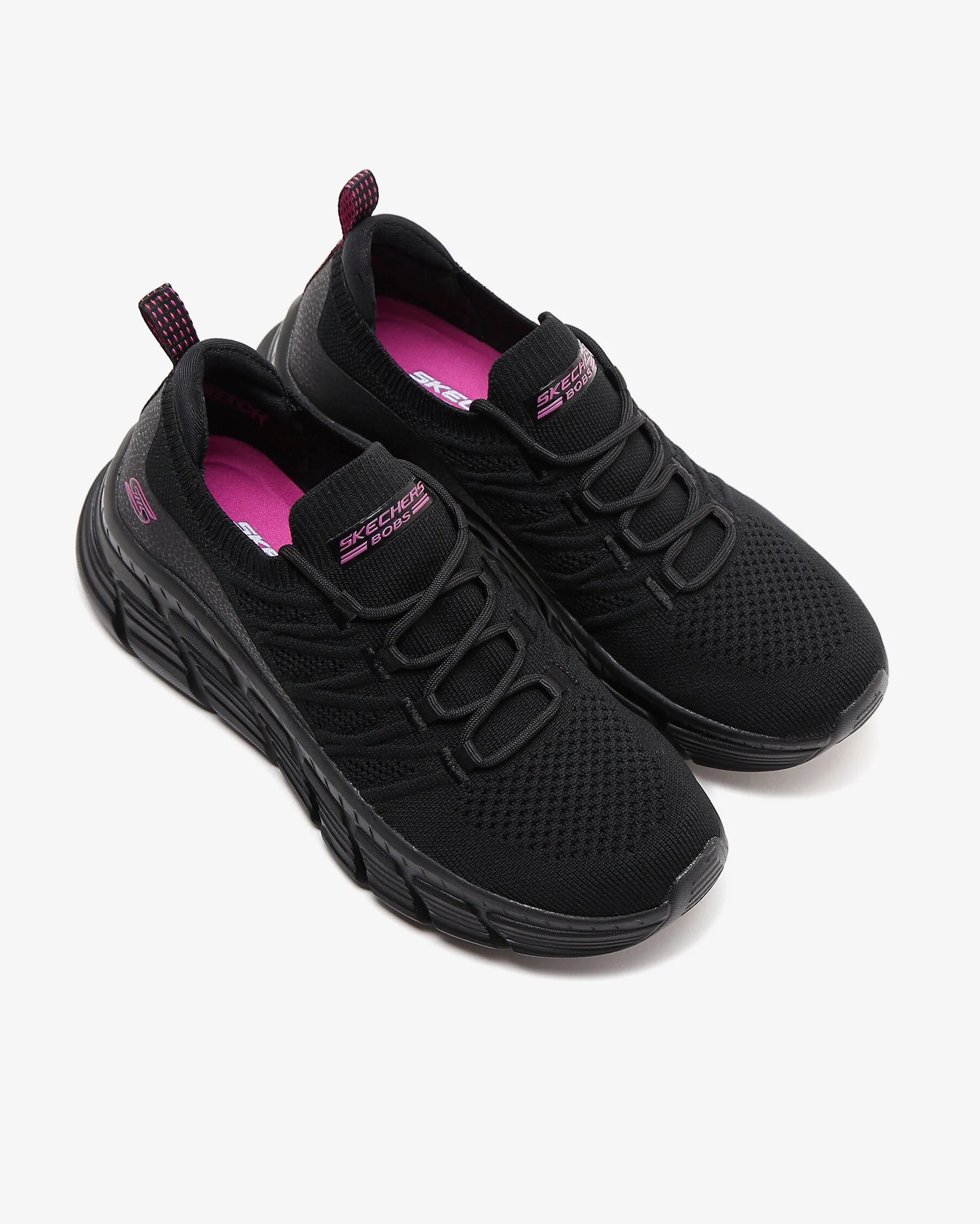 SKECHERS BOBS B FLEX HI - 117384 - BBK Sneakers Walking Shoes