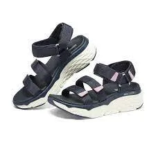 White Gold Basketball Shoes SKECHERS MAX CUSHIONING - LURED - 140218 - NVY