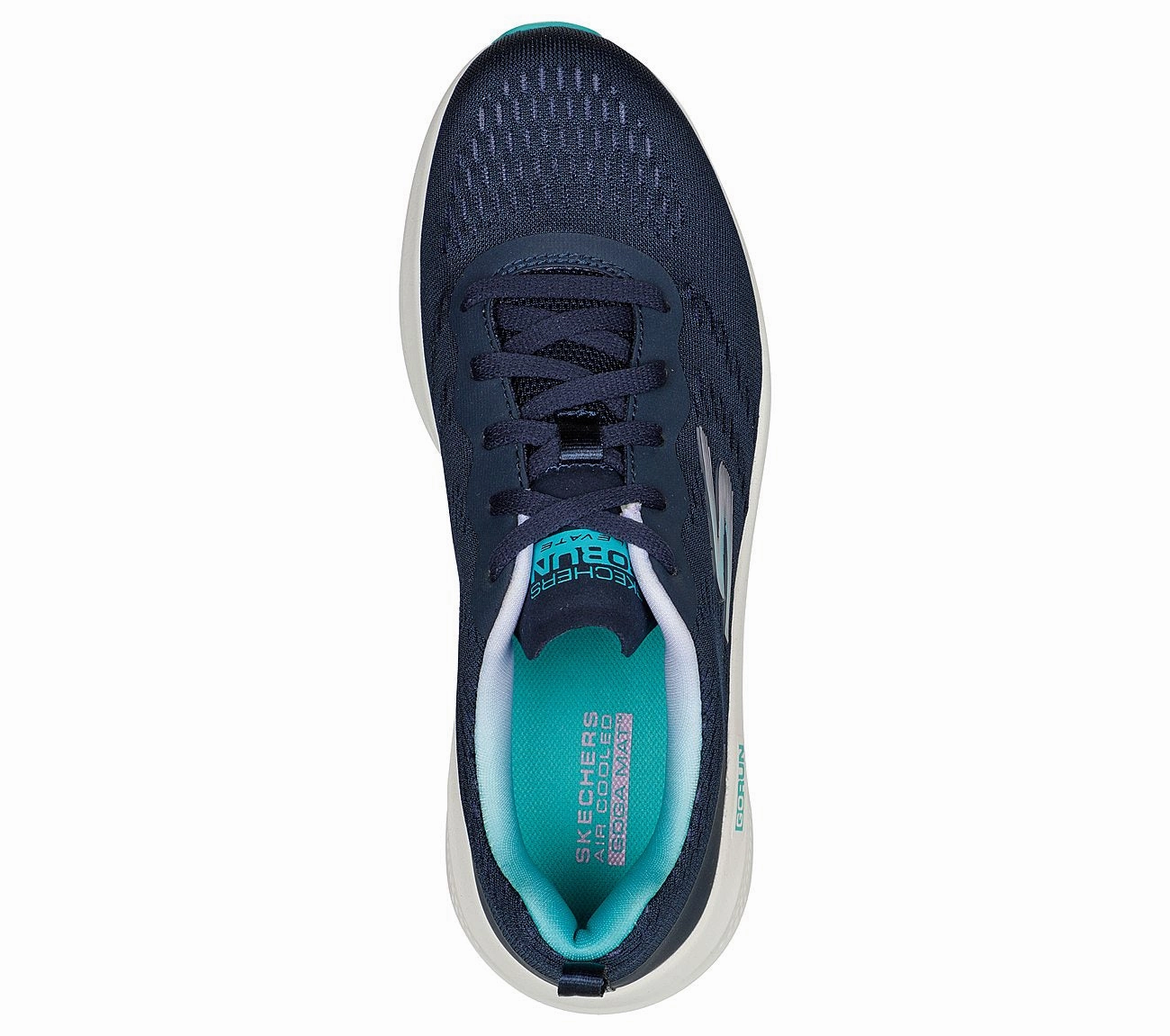 SKECHERS GO RUN ELEVATE - DOUBLE TIME - 128334 - NVMT Best Training Shoe For Running