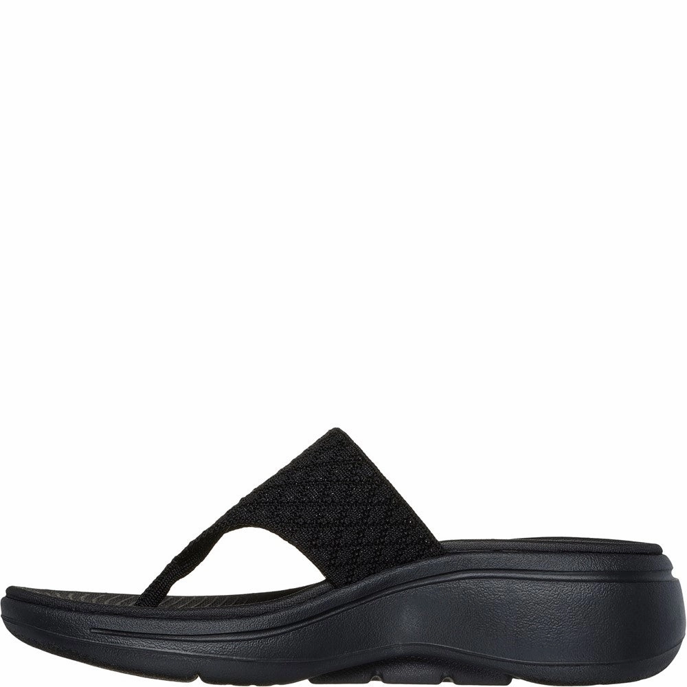 Slip On Athletic Shoe Skechers Go Walk Arch Fit Sandal Spellbound Sandal