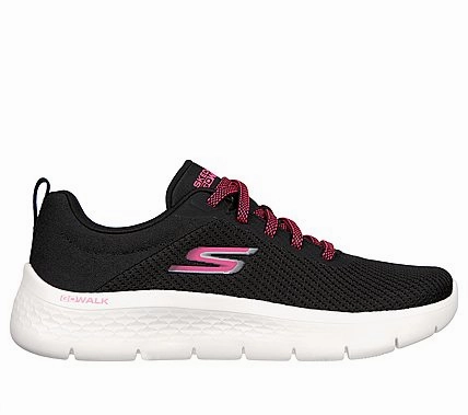 SKECHERS GO WALK FLEX - ALANI - 124952 - BKHP Cheap Trainer Shoes