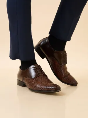 Best Dress Shoes After Bunion Surgery Regal Brown Men Formal Textured Leather Lace Ups