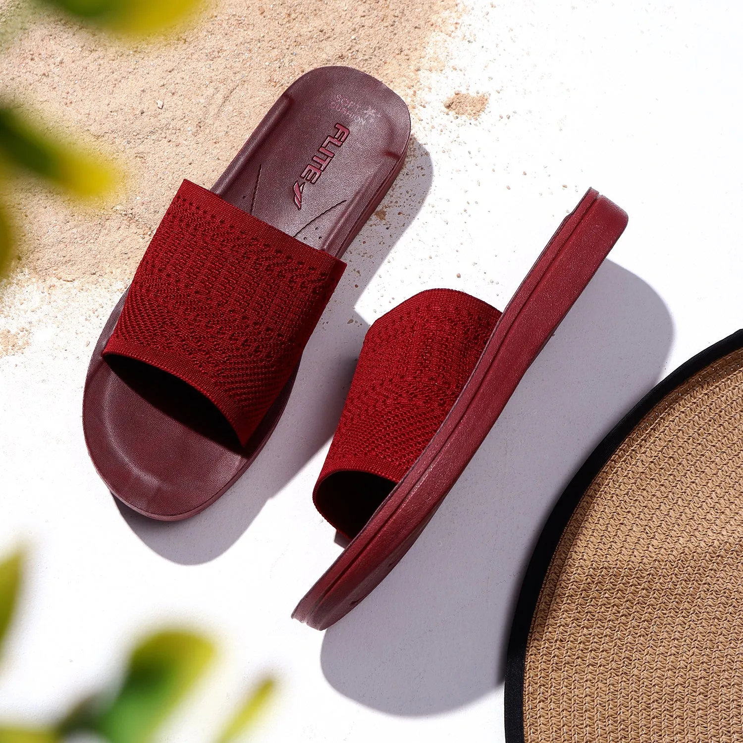 Slides For Women PUL 193 Genuine Leather Sandals