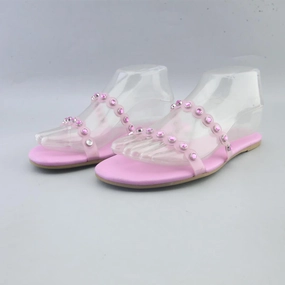 Open Toe Flat Shoes DELTAN .