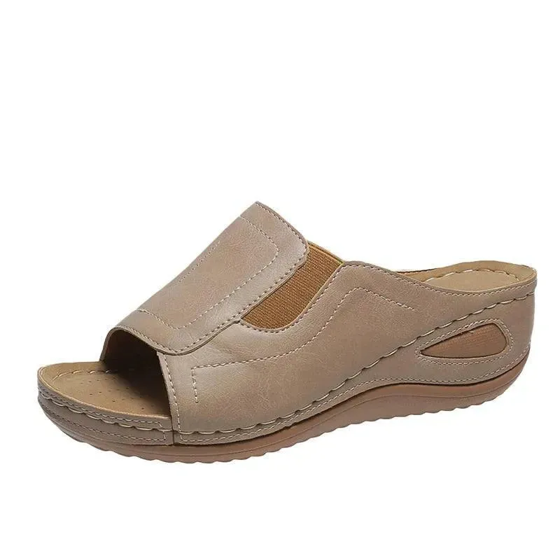Sandals Rolls Royce Slip-On Wedge Sandal Shoes