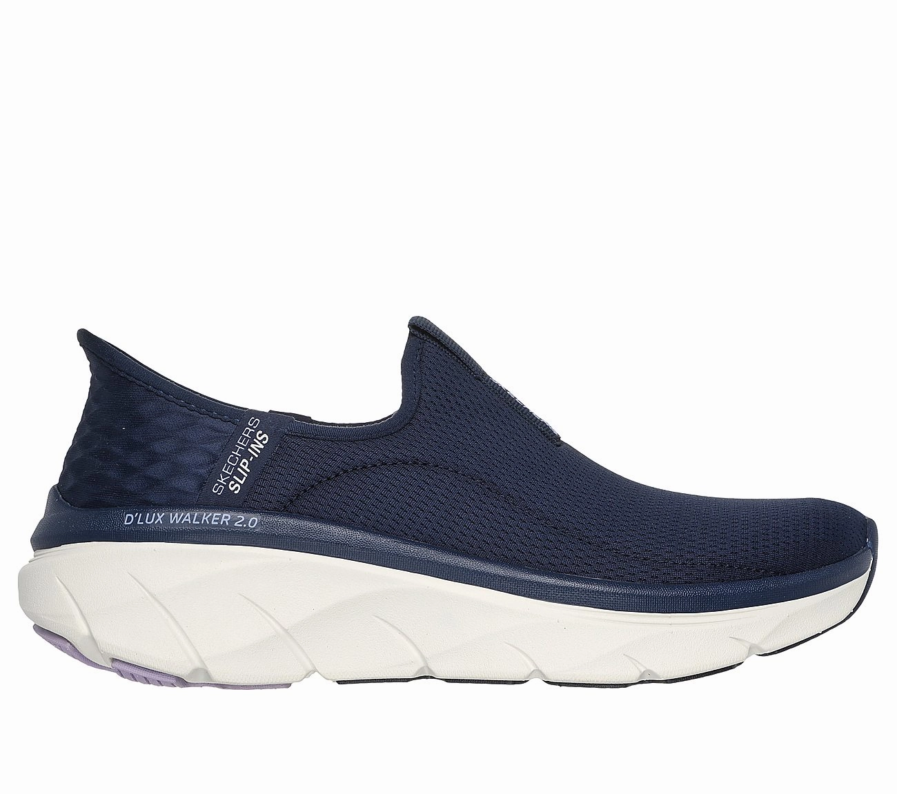 Hiking Shoes SLIP-INS: SPORT D'LUX WALKER 2.0 - HAPPY STEP - NAVY LAVENDER