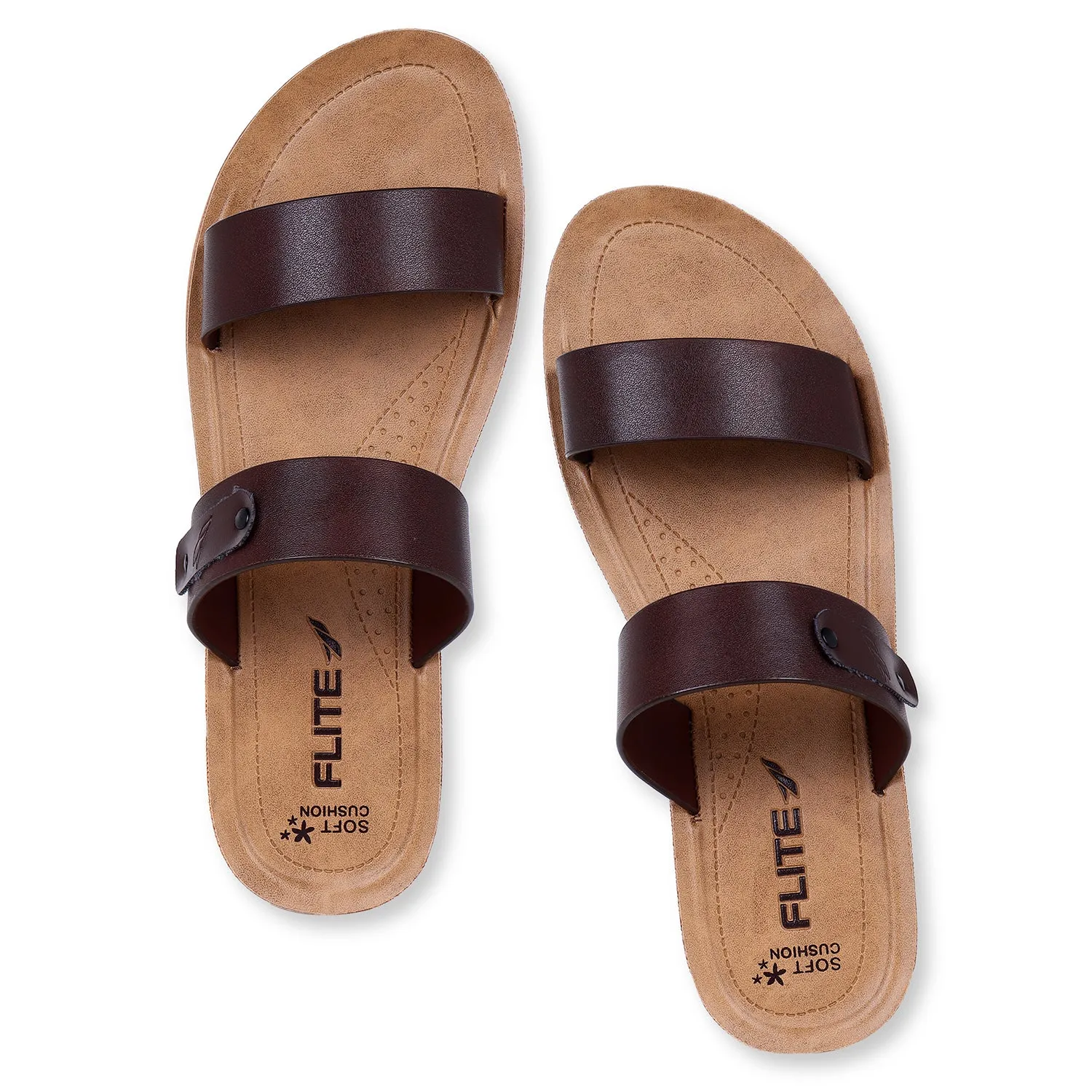 Slippers For Women PUL 195 Sandals Flat Strappy