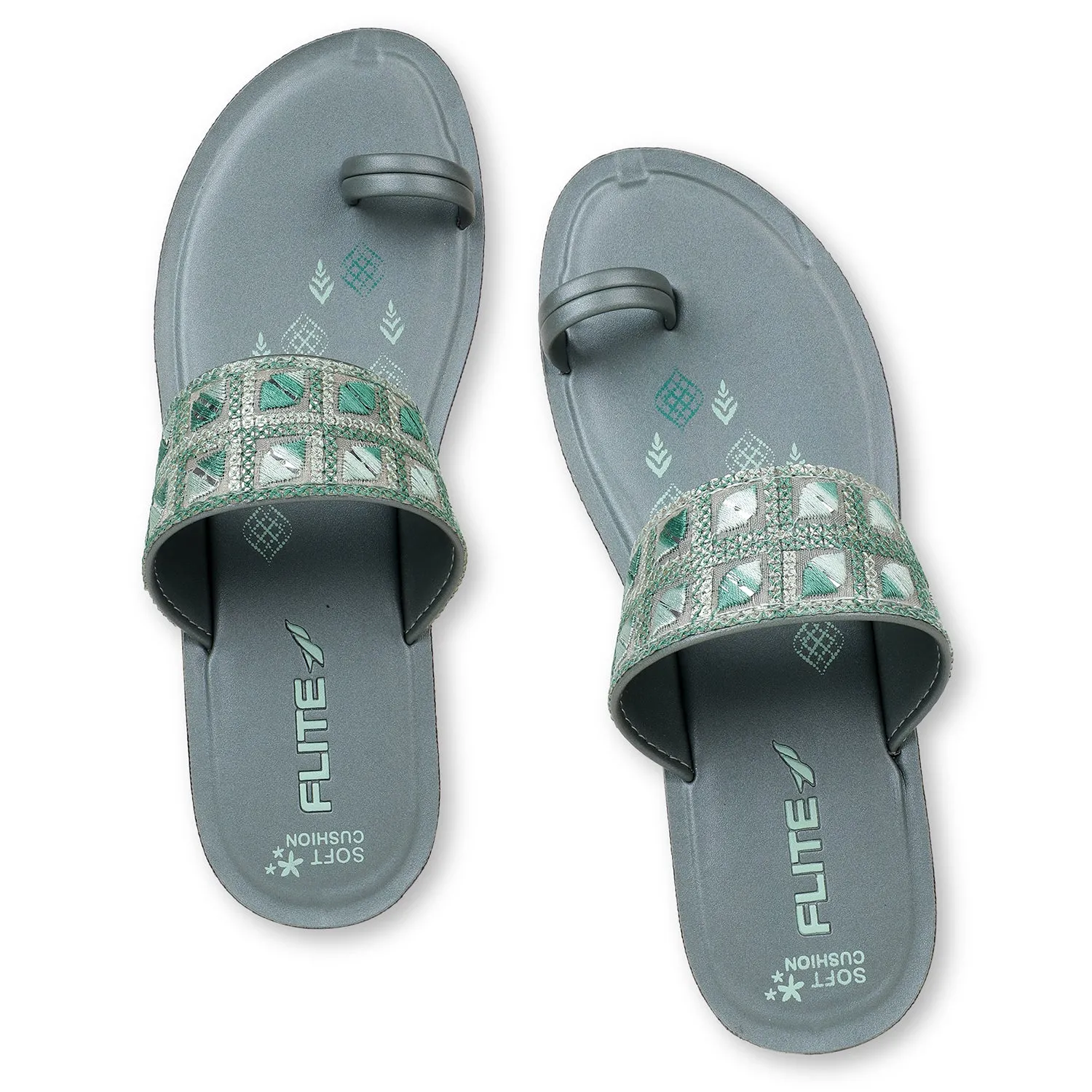 Slippers For Women PUL 213 Pillow Flip Flops