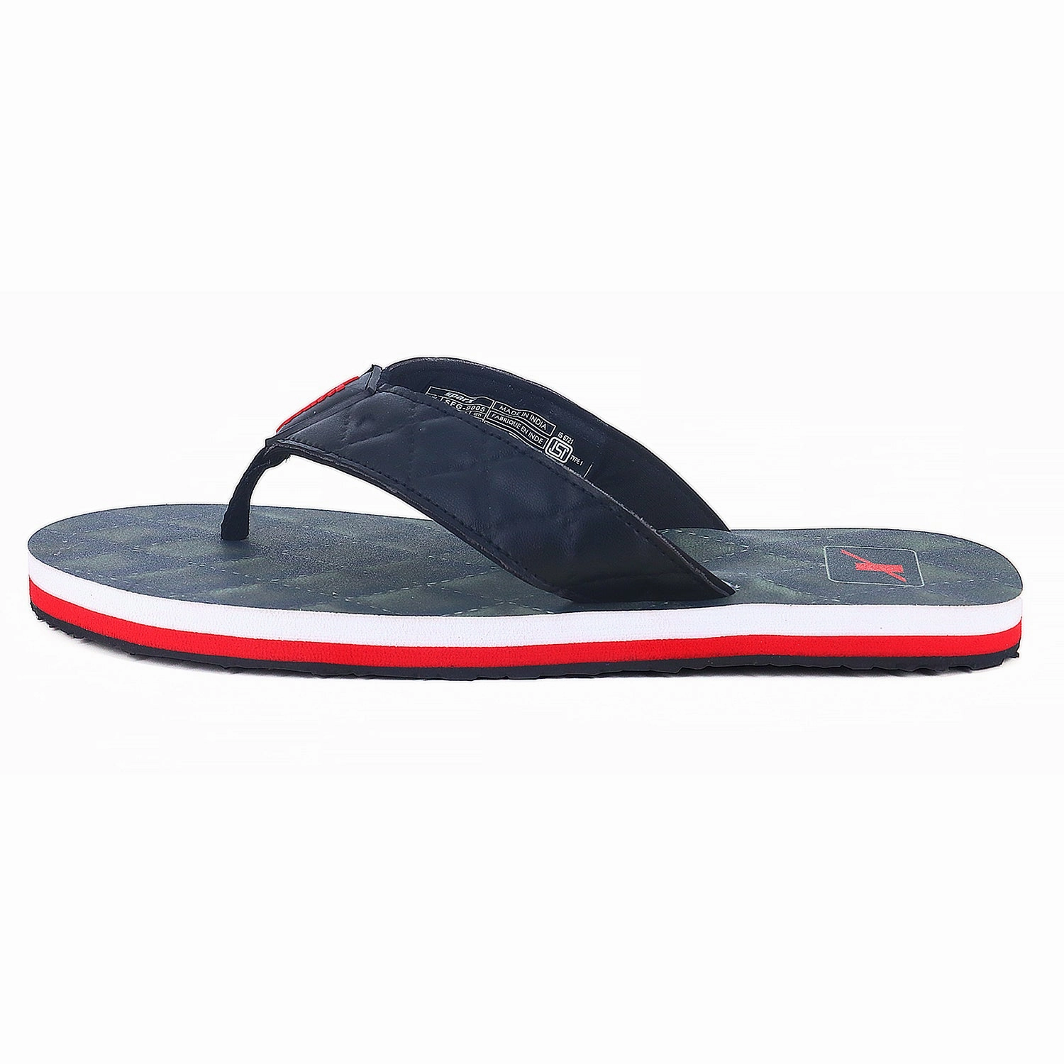 Slip On Black Shoes Slippers for Men SFG 9005