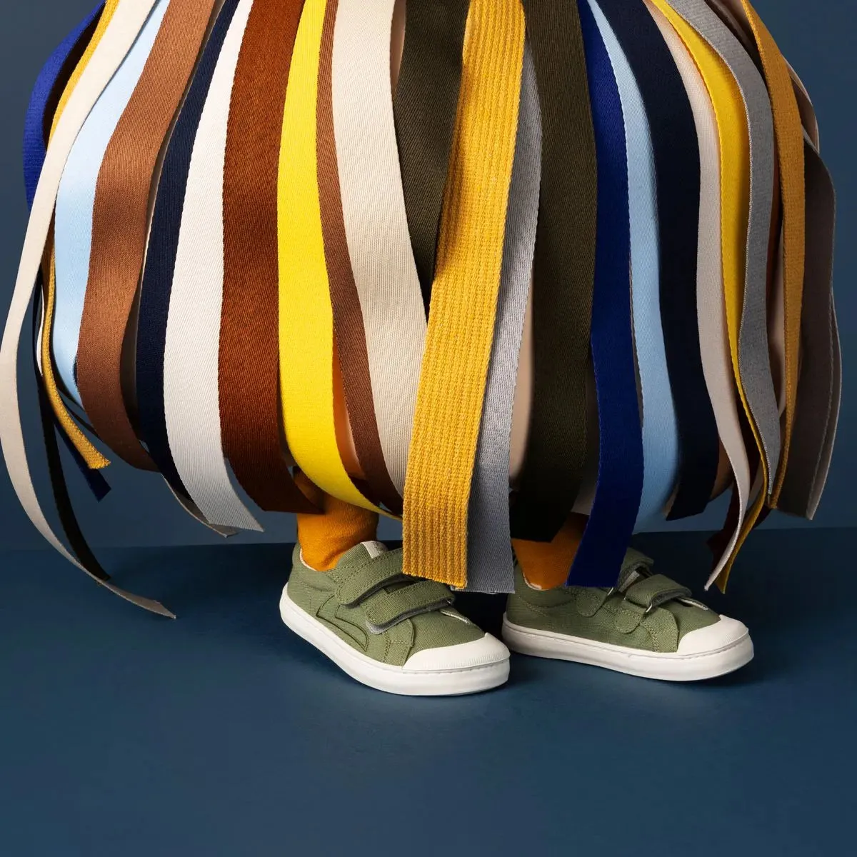 Tip Toey Joey Boy's and Girl's Ramp Green Sneakers - Lona Verde Pistache Birkenstock Sandals Arizona