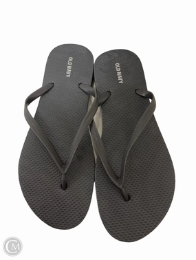 Flip Flops That Cover Bunions Sandals Flip Flops By Old Navy In Grey, Size: 9