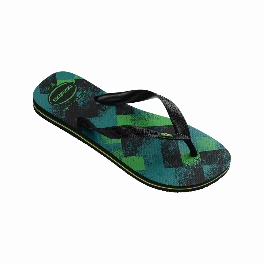 HAVAIANAS BRASIL FRESH - BLACK.BLACK.LEAF Slip On Slip On Slip Ons Slip On Slip Ons Slip Ons Slip Ons Slip On Casual Slip On