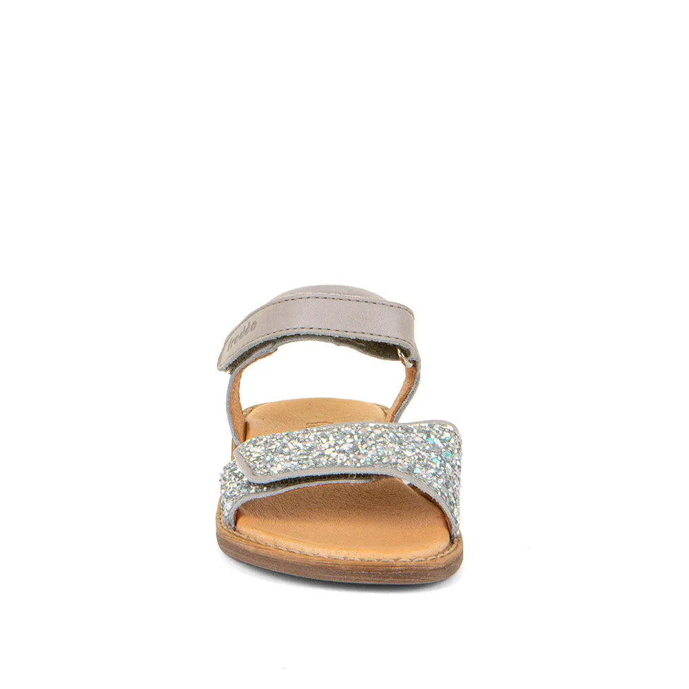 Sandals Sale Froddo Girl's Lore Sparkle Sandals - Light Grey