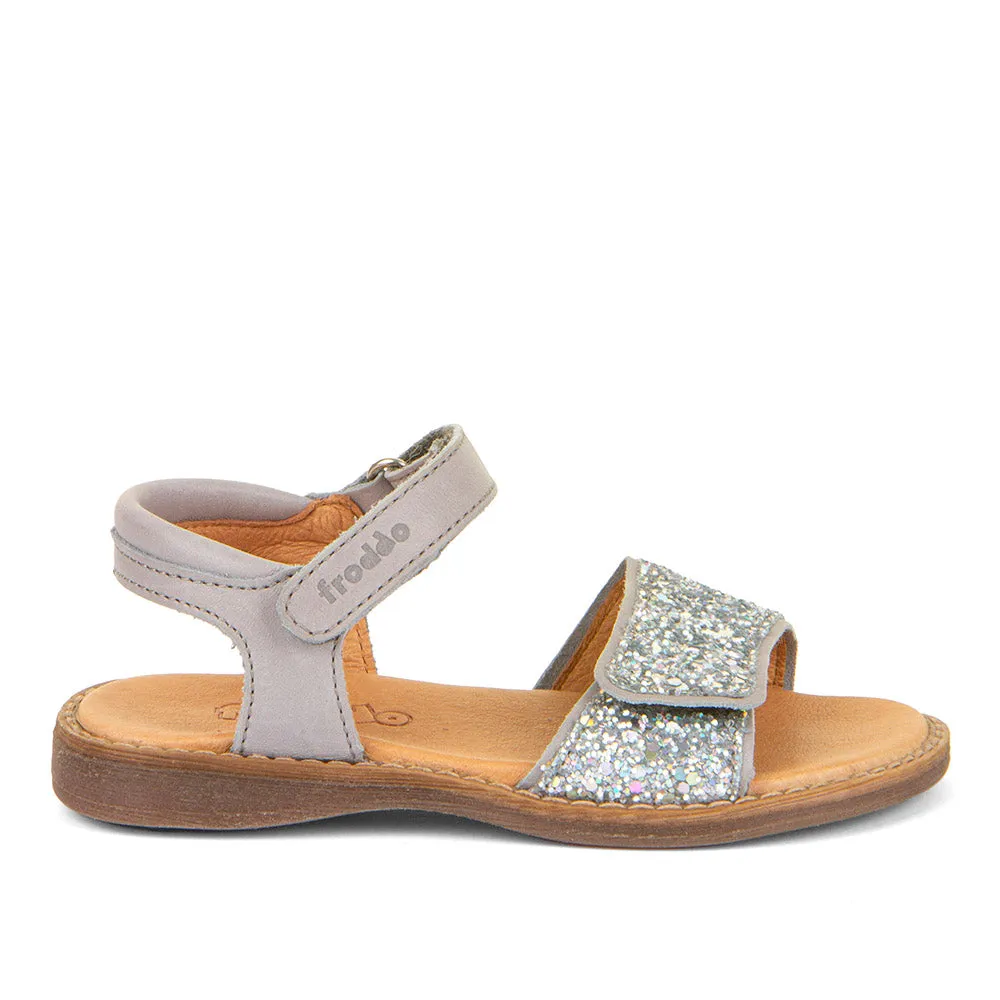 Sandals Royal Bahamas Reviews Froddo Girl's Lore Sparkle Sandals - Light Grey