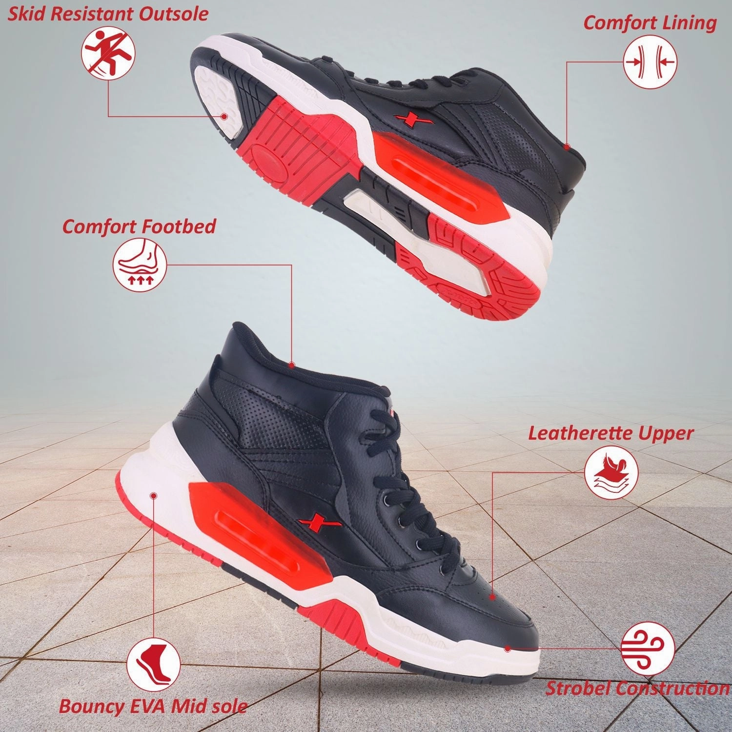Sneakers for Men SM 1025 Sneakers With High Heels