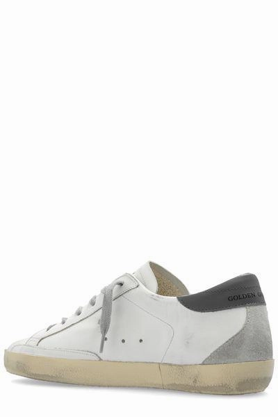 SNEAKERS SUPER STAR WHITE/GREY Basketball Shoes With A Strap