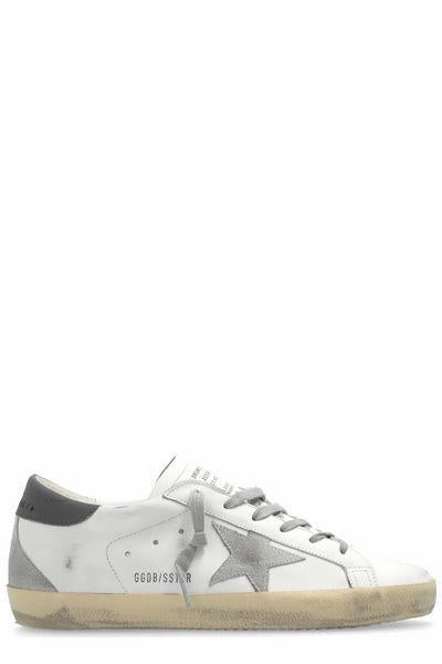 Flashiest Basketball Shoes SNEAKERS SUPER STAR WHITE/GREY