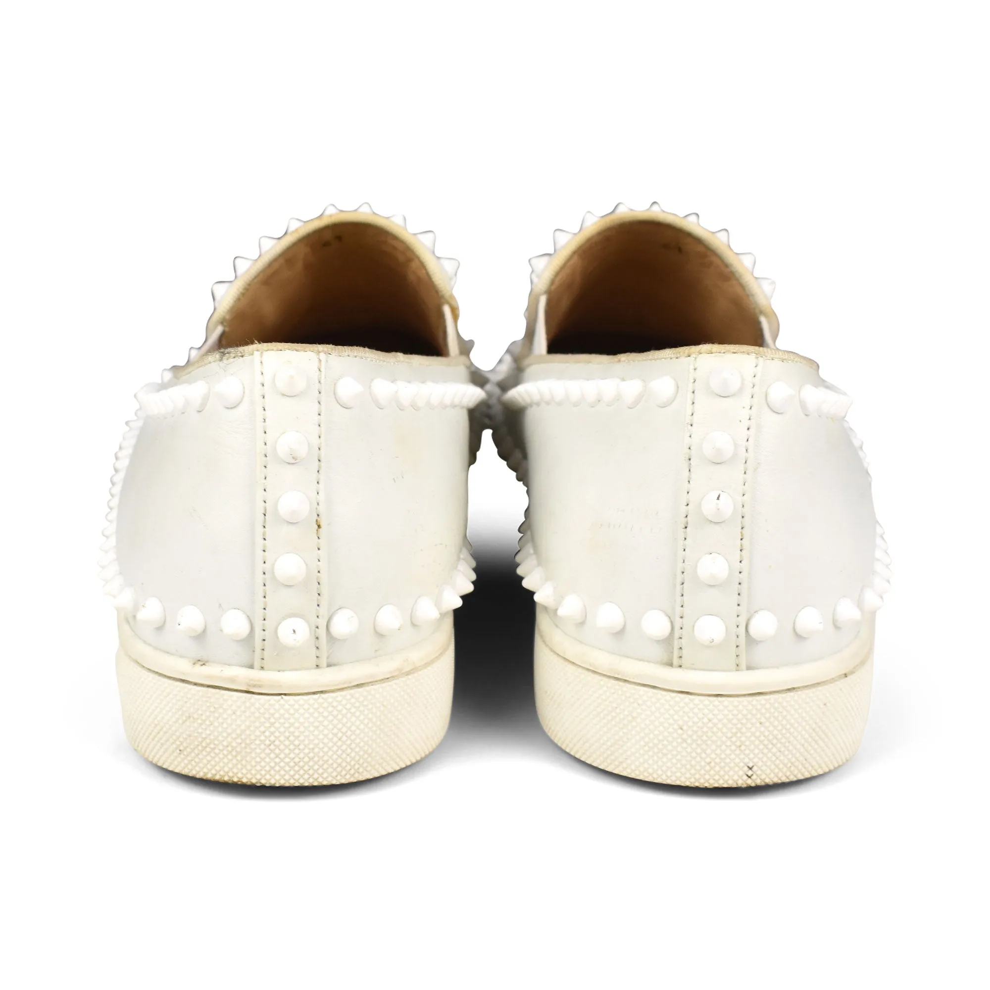 Christian Louboutin 'Pik Boat' Sneakers - Men's 41 Light On The Loafers