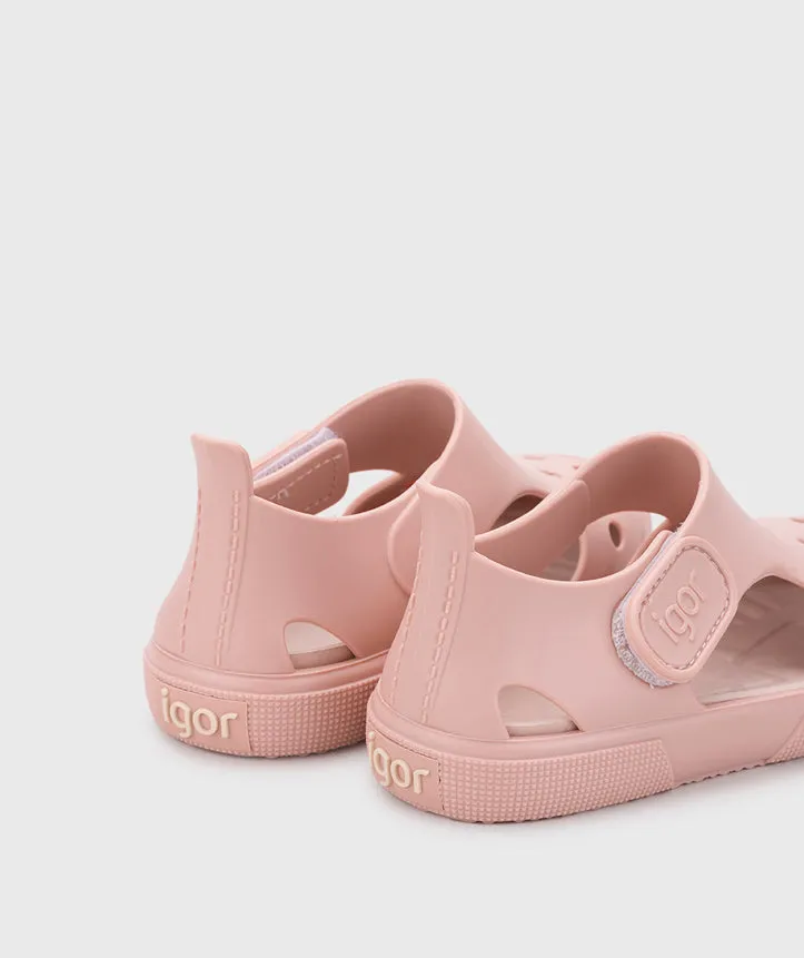 Beach Slide Sandals Igor Girl's Surfi Sandals - Maquillaje
