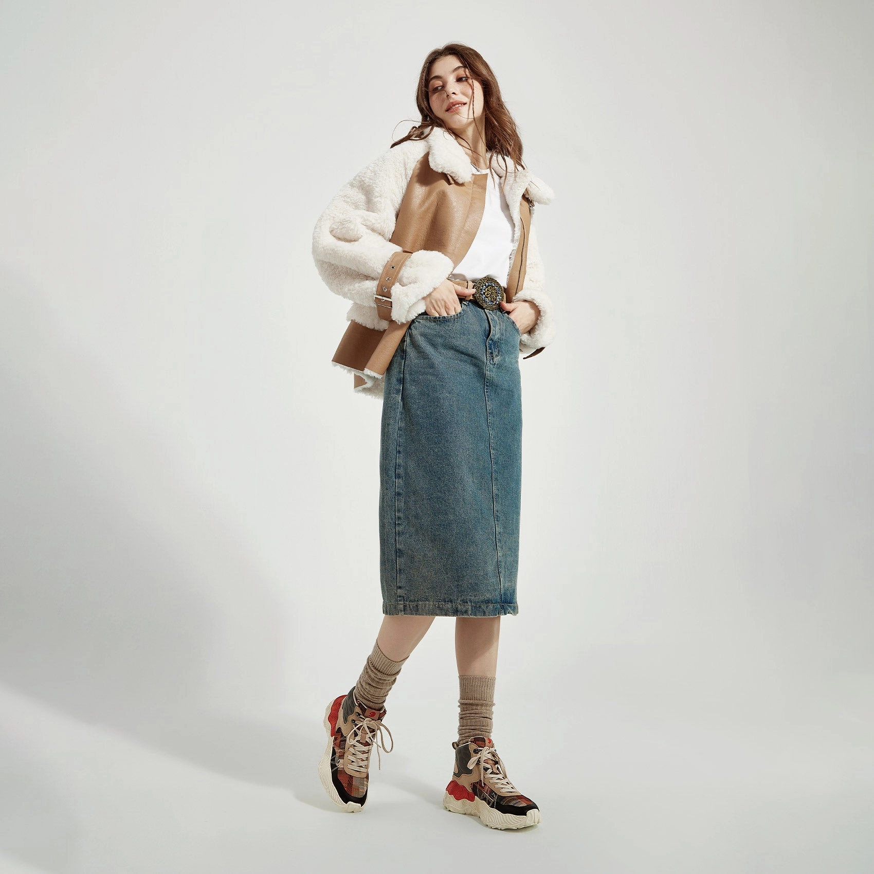 Autumn Picnic Teide Park III Women Sneakers Washing