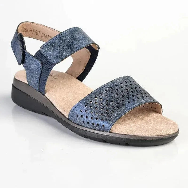 Soft Style by Hush Puppies Gina Strap Sandals - Navy
