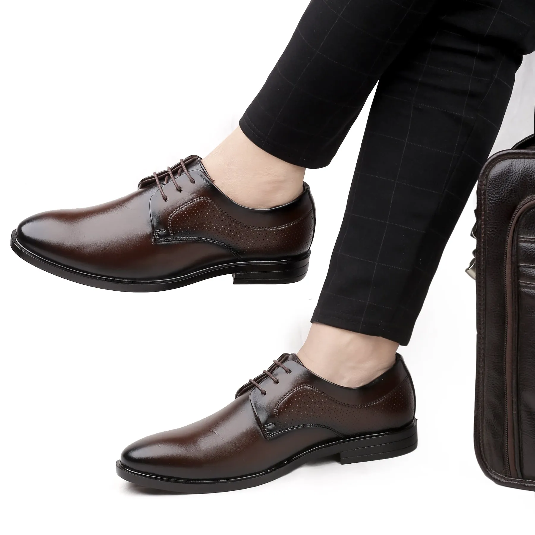 Dress Shoes With Chinos Bacca Bucci VANCOUVER Formal Shoes with Superior Comfort |  All Day Wear Office Or Party Lace-up Shoes