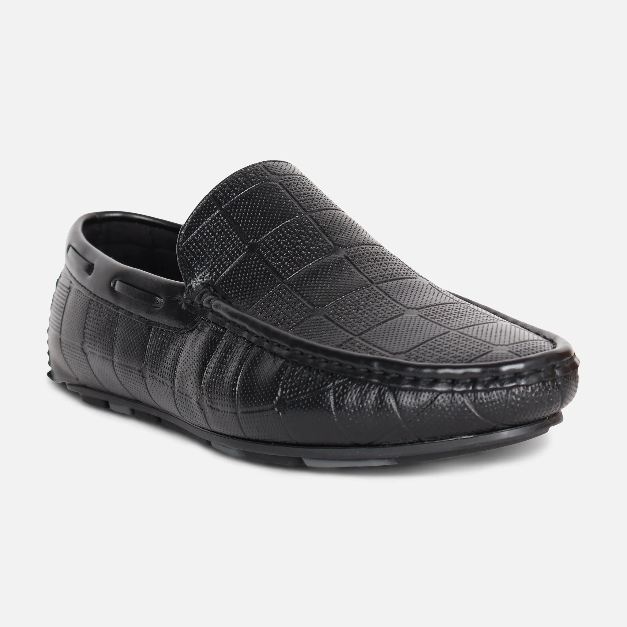 MEN MOCCASINS SLIP-ON SHOES Mid Top Dress Shoes