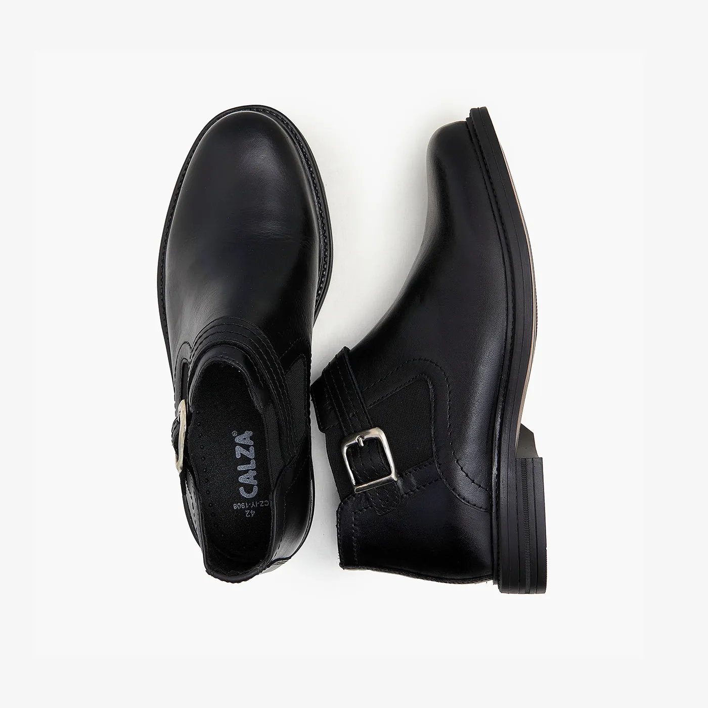 Buckled Formal Mens Shoes Dress Shoes That Add Height