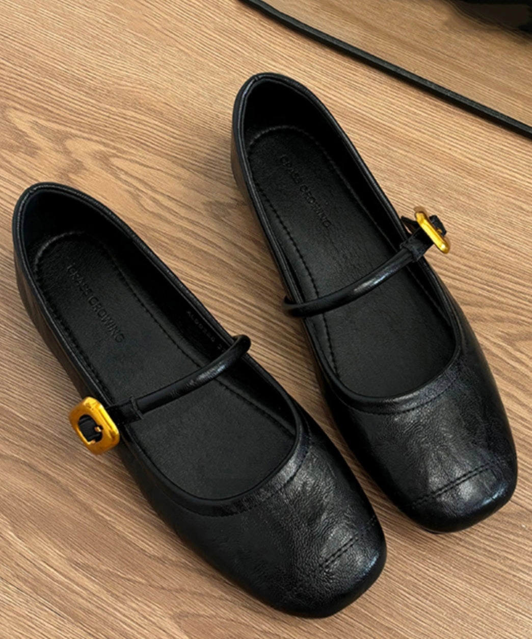 Best Basketball Shoes Right Now Splicing Black Women For Cowhide Leather Chic Shoes Flat