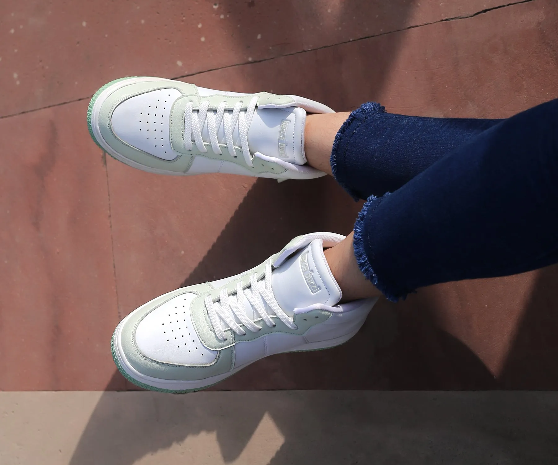 Bacca Bucci STELLAR Mid-Top Fashion Women's Sneakers Stitch Sneakers