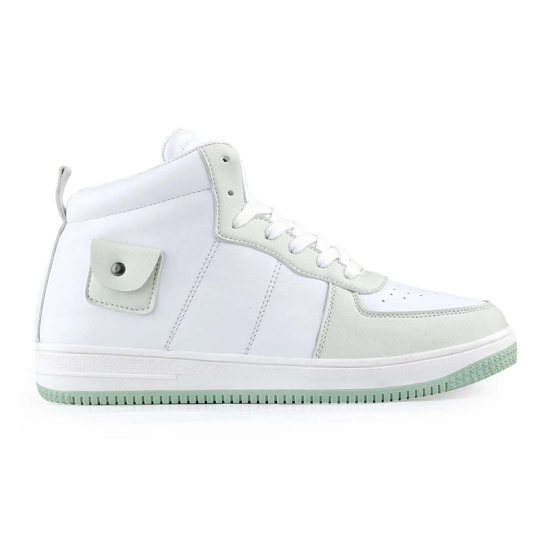 Bacca Bucci STELLAR Mid-Top Fashion Women's Sneakers Transparent Sneakers