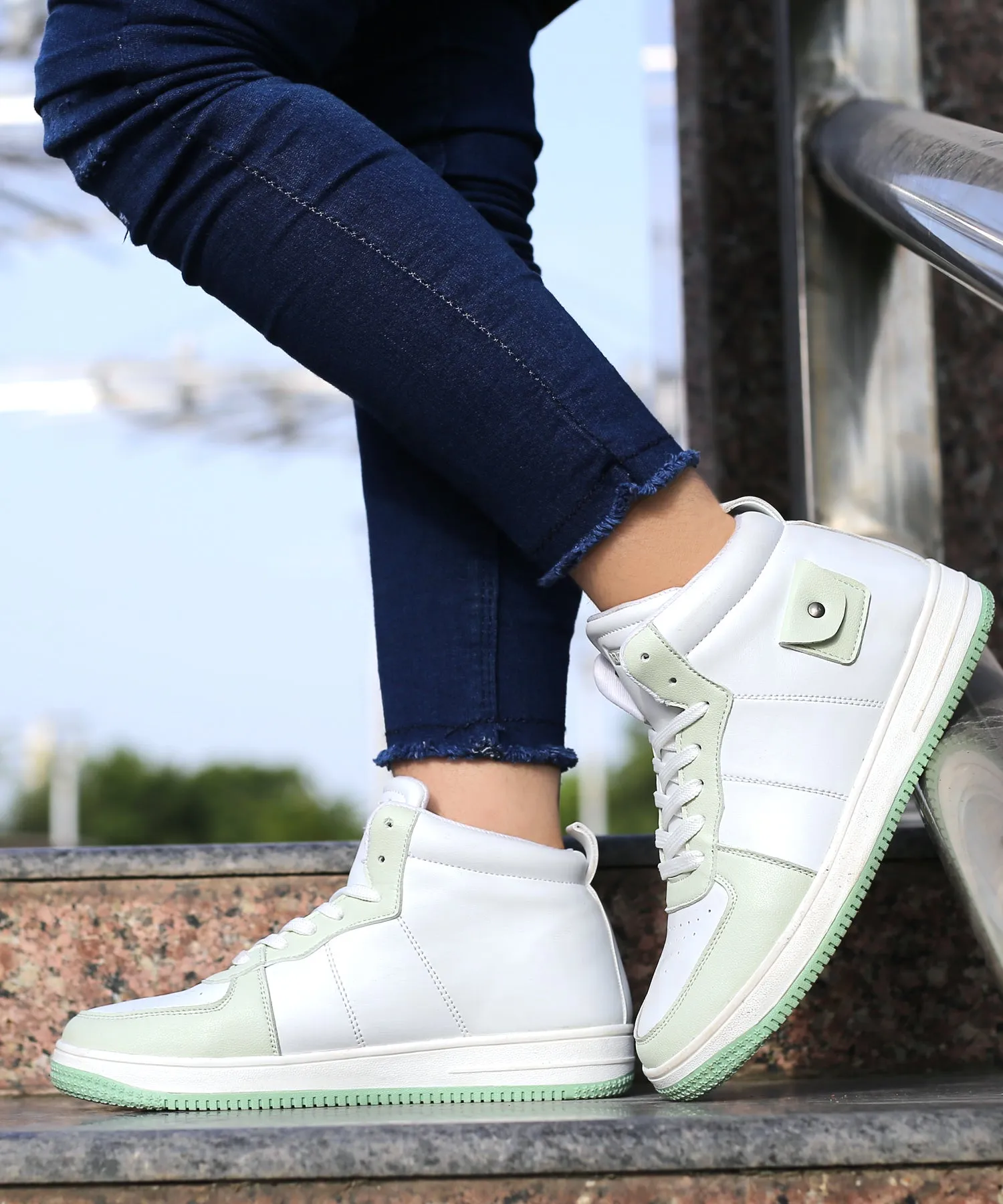 Sneakers With Boa Bacca Bucci STELLAR Mid-Top Fashion Women's Sneakers