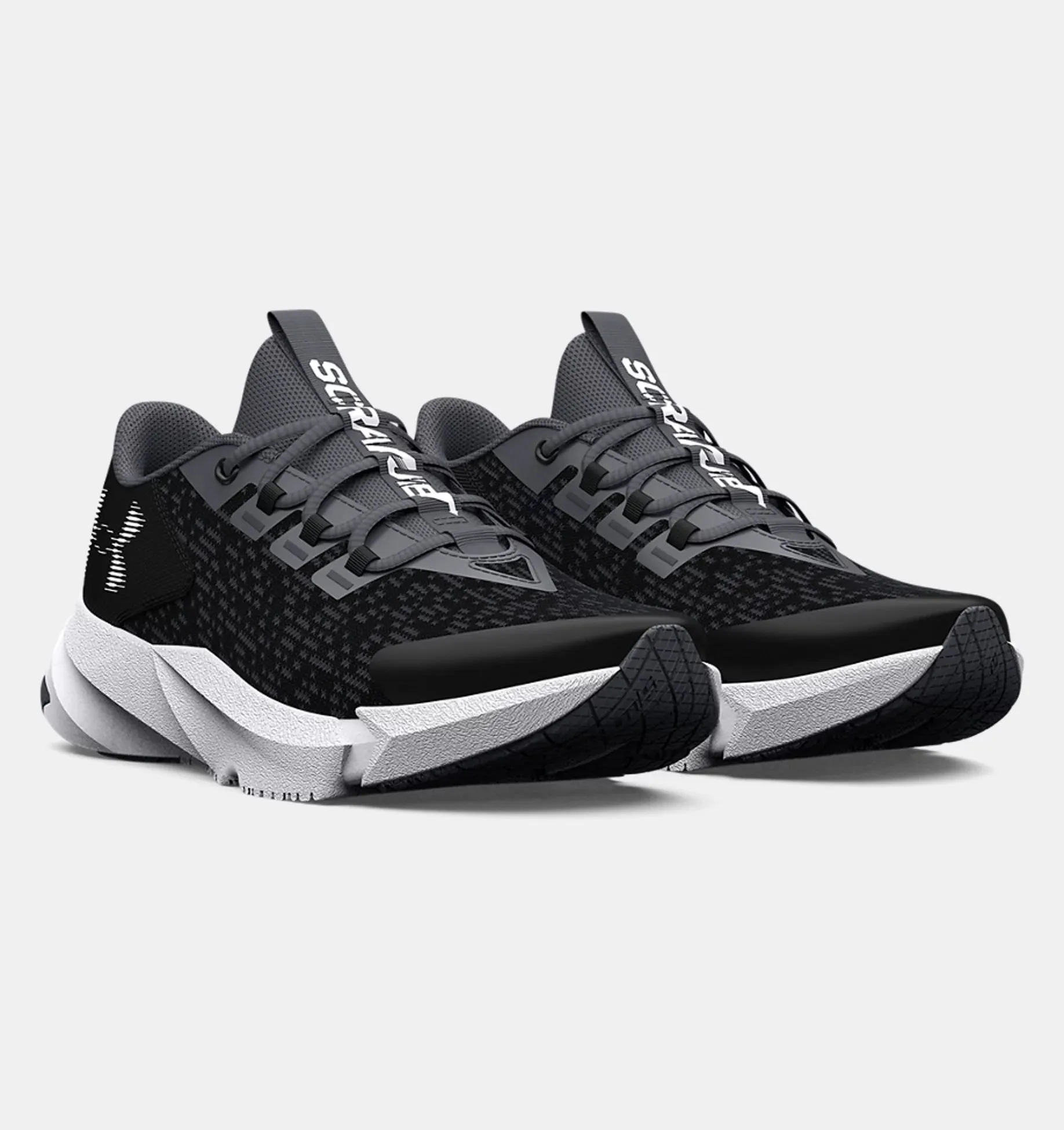 Zoom X Running Shoes Kid's Grade School Scramjet 5 Black/Pitch Grey/White