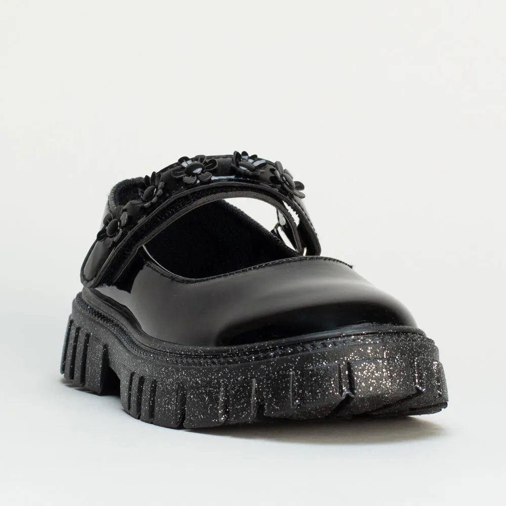 Gel Nimbus 23 Running Shoes Glitter Chunky Mary Jane